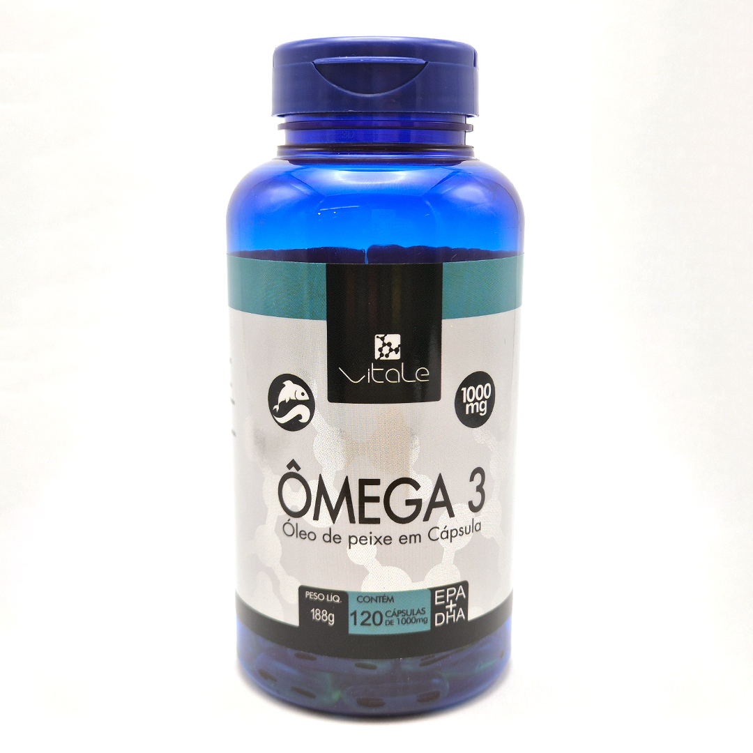 OMEGA 3 (OLEO DE PEIXE) 120 CPS - 1000MG